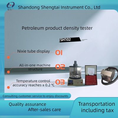Petroleum Product Density Tester ASTM D1298 Density Tester with Refrigerated Small LCD Display