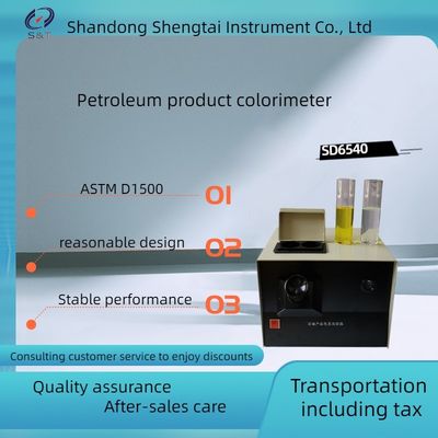 China Supplier Oil Lab Testing Equipment ASTM D1500 Oil Colorimeter / Lab Oil Color Tester for Petroleum Products SD6540