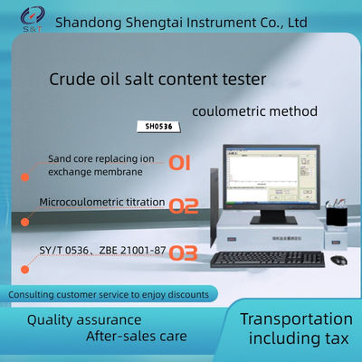 ZBE 21001-87 Crude Oil Salt Content Detector Coulometry Method