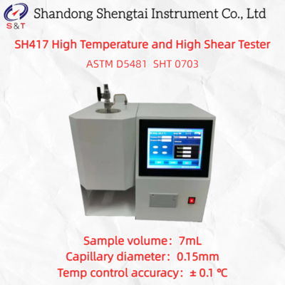 SH417 High Temperature High Shear Tester ASTM D5481 7mL Sample