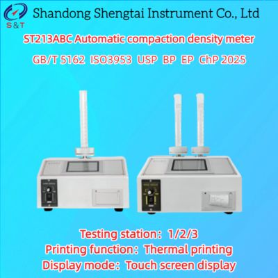 Automatic Compaction Density Tester for Ceramic Powder with Max 400rpm and Sample 500g ISO 3953