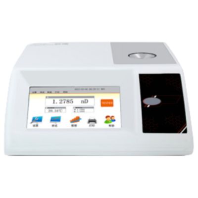 Dual Temp Controlled Fully Automatic Refractometer Brix 0-100% LED Light Source ChP 0622