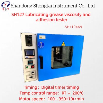 Lubricating Grease Viscosity And Adhesion Tester RT ～ 200℃ Digital Timer Timing SH/T0469