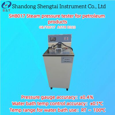 Steam Pressure Tester For Petroleum Products RT ～ 100℃ Reid Method ASTM D323