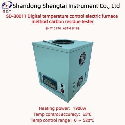 Lube Oil Carbon Residue Tester 0 ～ 520℃ Electric Furnace Method ASTM D189