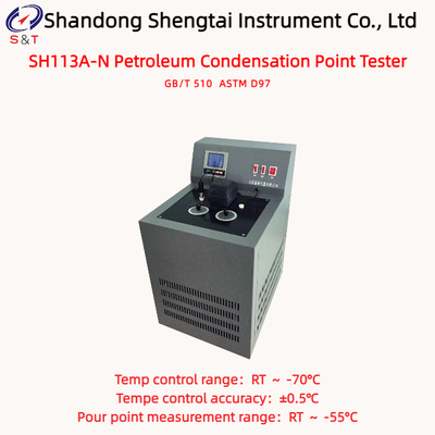 Dual Holes Transformer Oil Condensation Point Analyzer RT ～ -70°C Alcohol Bath ASTM D97