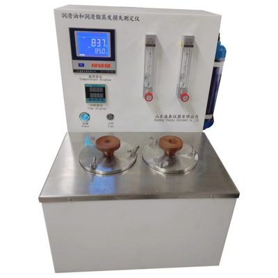 2 Holes Lubricating Grease Wide Temp Evaporation Loss Tester RT ～ 350℃ Metal Bath ASTM D2595