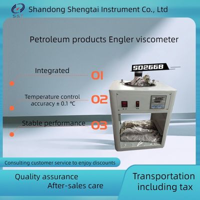 Petroleum Product Engler Viscometer With Digital Display Integrated