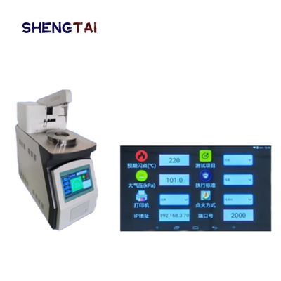 SH707 Intelligent open flash point tester Android operating system, Internet plus technology