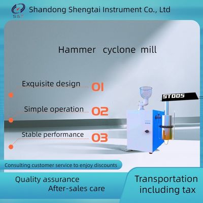 High speed and efficient crushing equipment ST005 hammer type cyclone mill