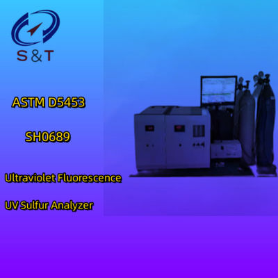 Ultraviolet Fluorescence UV Sulfur Analyzer Lube Oil Testing Equipment  ASTM D5453 D4629