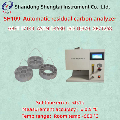 Analisador automático de carbono residual Astm D4530 Micro Método 0,10%M/M-30,0%M/M