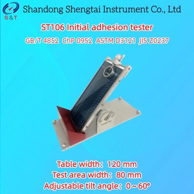 0 ～ 60° Double Sided Adhesive Initial Adhesion Tester TZ Width 80mm ASTM D3121