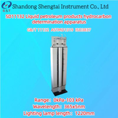 Aparelho para Determinação de Hidrocarbonetos em Produtos Líquidos de Petróleo ASTM D1319 SD11132