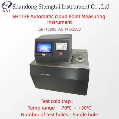 Single Hole Automatic Cloud Point Measuring Instrument Lubricating Oil ASTM D2500