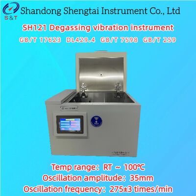 Instrumento de vibração de desgaseamento RT ️ Método colorimétrico a 100°C Amplitude 35mm GB/T 17623