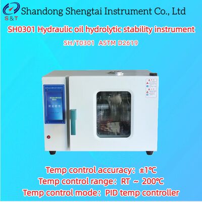 Hydraulic Oil Hydrolytic Stability Instrument RT ～ 200℃ 6 Test Bottles 2KW ASTM D2619
