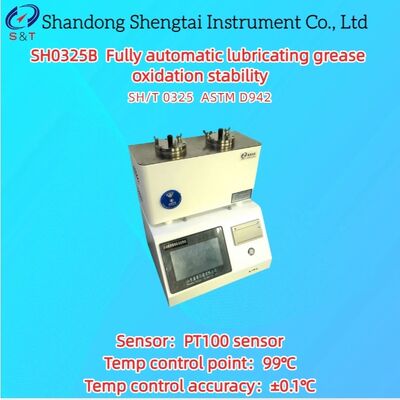 2 Furos Estabilidade à Oxidação de Graxa Lubrificante Totalmente Automática Sensor PT100 ASTM D942