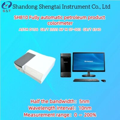 Colorímetro CLEDs para Combustível de Aviação Totalmente Automático Φ 40mm Mede 0 ～ 200% ASTM D156