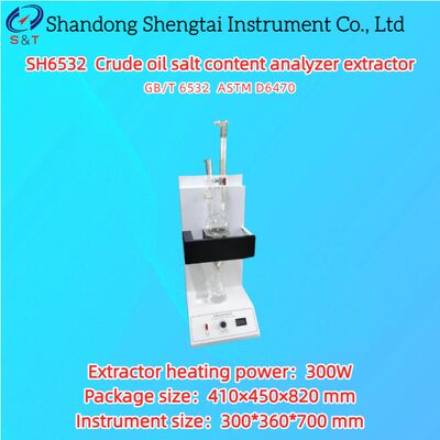 Analisador de Teor de Sal em Petróleo Bruto Extrator Aquecimento 300W Titulação Eletrométrica ASTM D6470