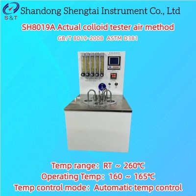 Testador de Colóide Real de 5 Furos RT ~ 260℃ Banho de Alumínio Método de Ar com Display Digital