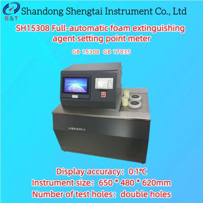 2 buracos Ponto de fixação do agente extintor de espuma totalmente automático Medidor de +30°C −80°C GB 17835