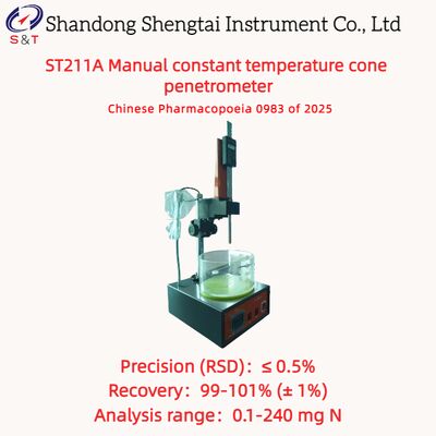 Lanolin Manual Constant Temp Cone Penetration Tester Medida 0 - 70mm ST211A