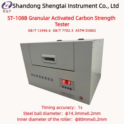 Testador de resistência ao desgaste de partículas de carvão Roller 50 ± 2r/min Design totalmente selado ASTM D3802