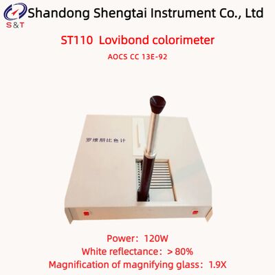 1.9X Colorímetro Lovibond para Óleo Comestível Vermelho 0.1~79.9 Unidade Lovibond AOCS CC 13E-92