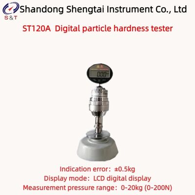 Medidor Digital de Dureza de Partículas Medição 0-200N Dureza de Grãos ST120A