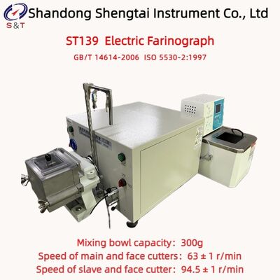 High Efficient Digital Flour Quality Analyzer Measuring ≤ 10N. M Sample 300g ISO 5530-2