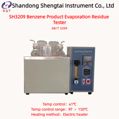 Analisador de Resíduos de Evaporação de Produtos de Benzeno RT ¥ 150°C Aquecedor Elétrico GB/T 3209