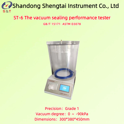 Medicine Bottle Package Seal Integrity Analyzer 0 ～ -90kPa Level 1 Accuracy ASTM D3078