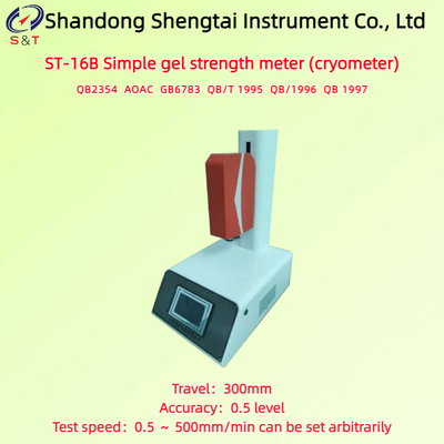 200N Gelatina Agar Simple Low-Temp Gel Resistance Meter Test 0,5    500mm/Min ASTM D4985