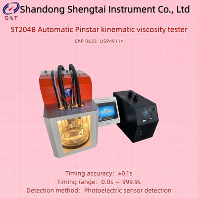 Analisador de Viscosidade Cinemática Auto Medicant Pinstar 10 ~ 100℃ Medição 0.6 ~ 17000 mm²/s ChP 0633